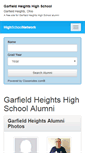 Mobile Screenshot of garfieldheightshighschool.org